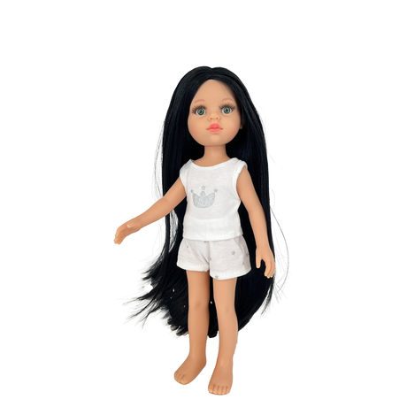 13233 Кукла Карина, 32 см, в пижаме