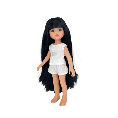 13235 Кукла Лиу, 32 см, в пижаме